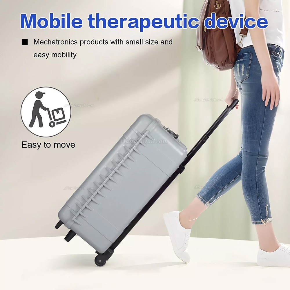 Dynamic® DU893 Portable Dental Unit With Air Compressor Ultrasonic Scaler LED Curing Light